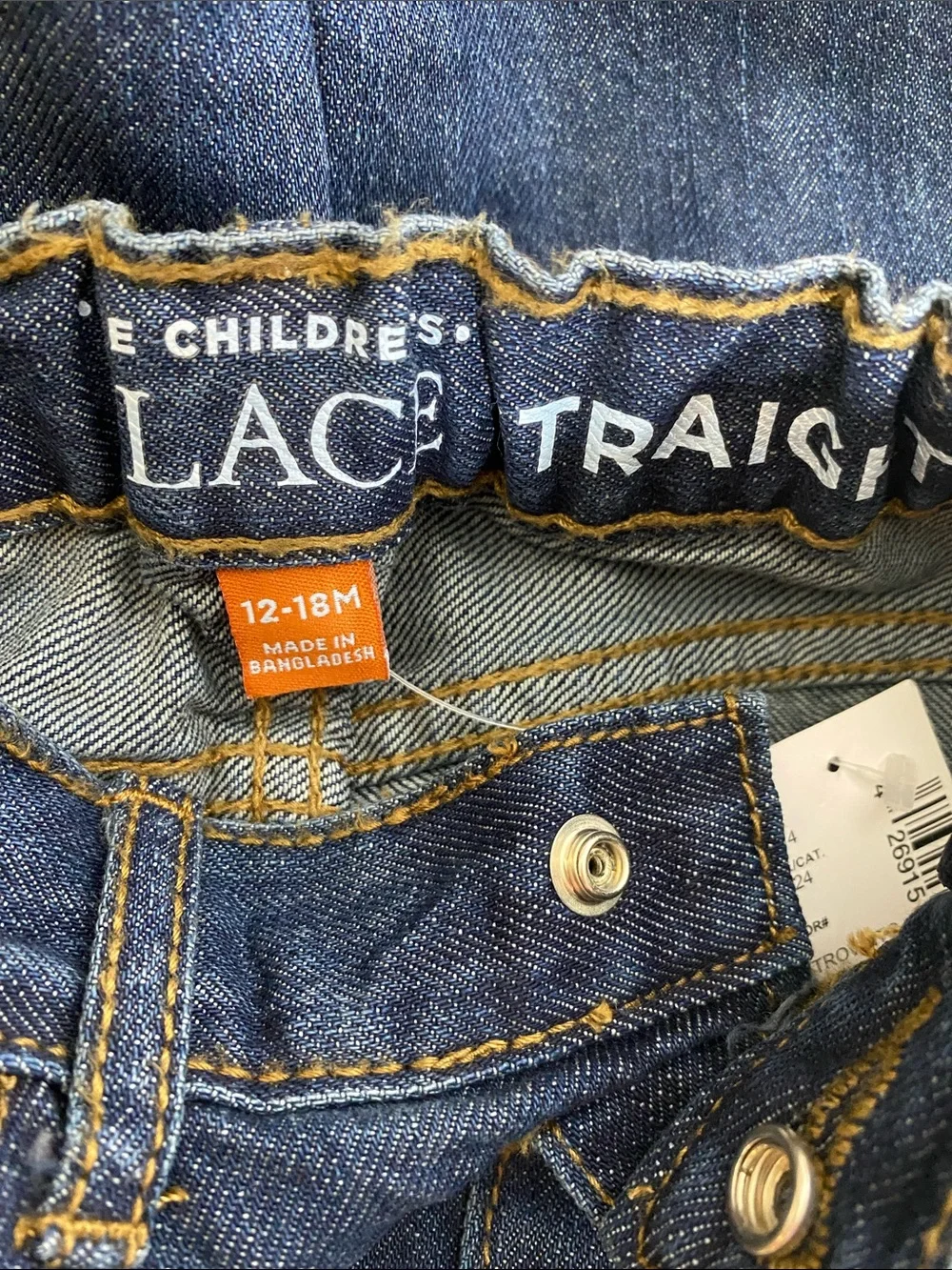The Children’s Place Classic Straight Blue Denim Kids Jeans